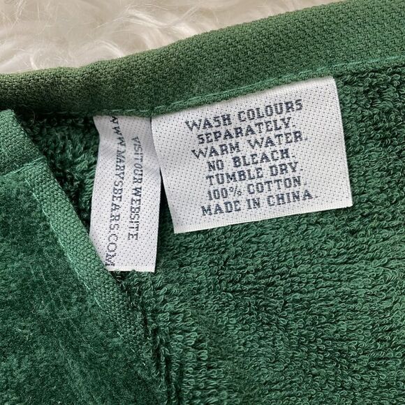 Plush Embroidered Golfers Towel with Pocket Bag Clip,  Name Barbara, Green, NWT - Picture 5 of 6